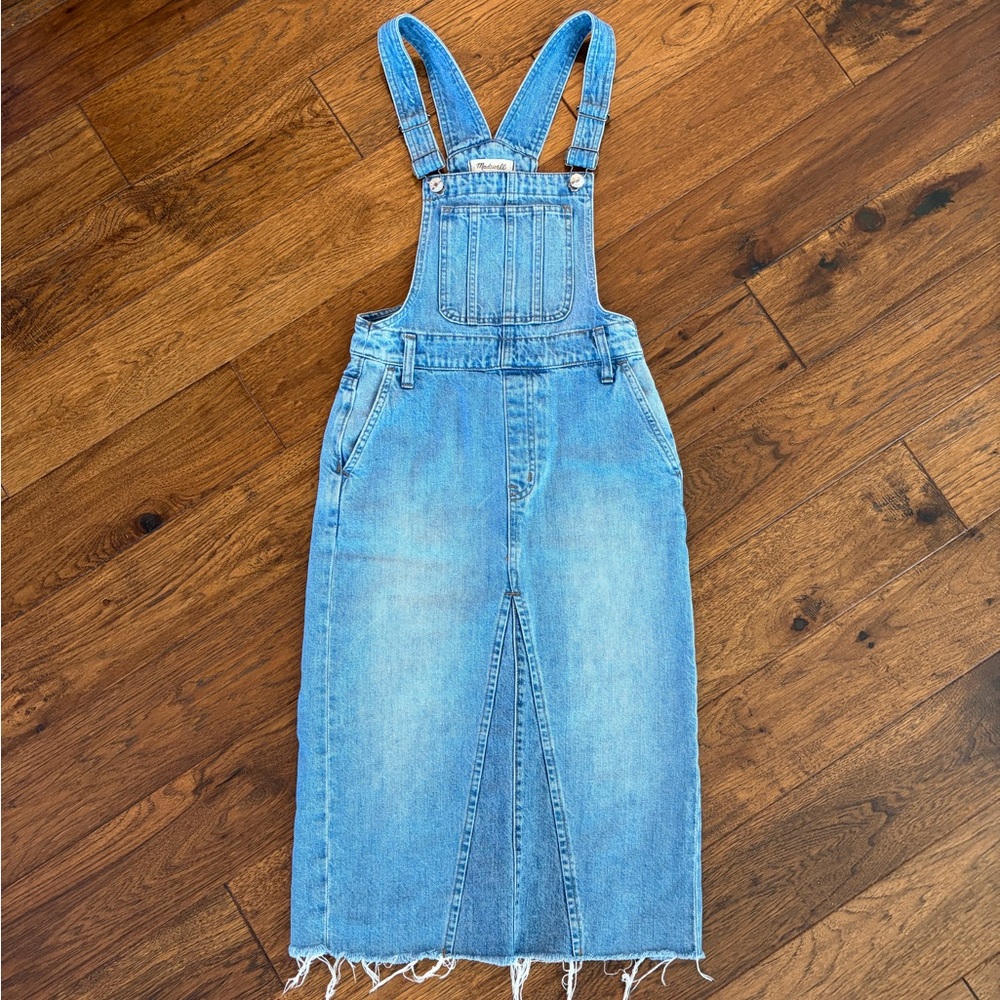 madewell denim skirtall size 00